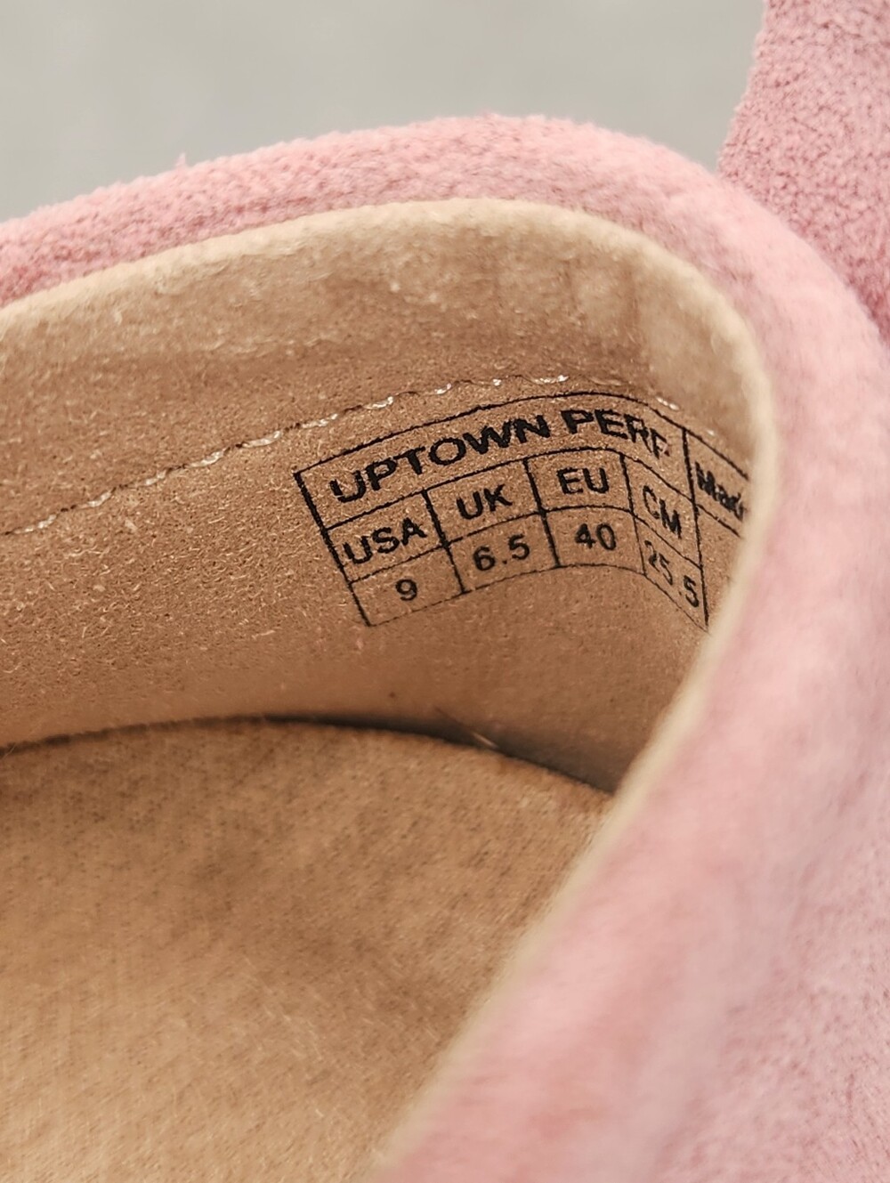 Vionic Penny Loafers 9 Pale Pink Suede Uptown Perforated Comfort Preppy New $145 - Picture 14 of 16